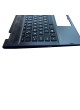 For HP PAVILION X360 14T-CD000 TOUCH LAPTOP L18951-001 keyboard TOP COVER W/KB FF Sapphire Blue US  